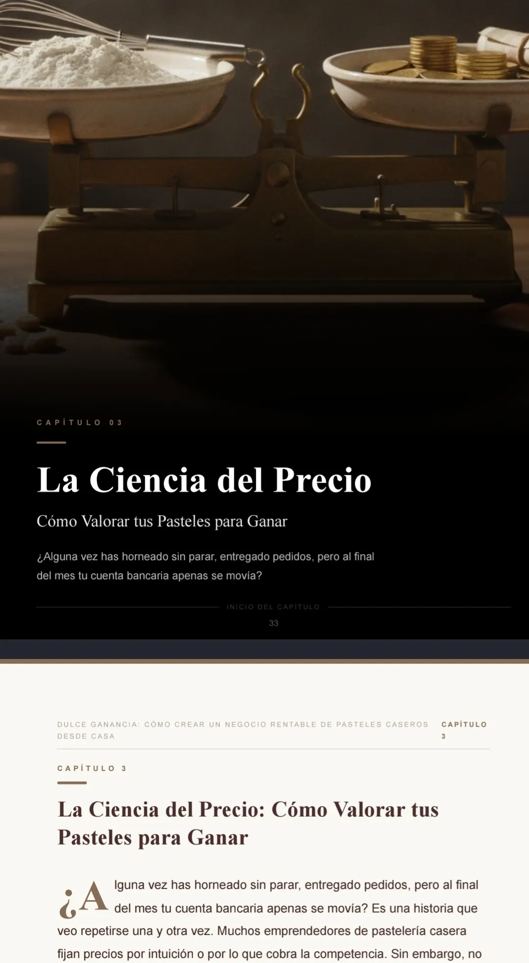 Capítulo 3 — La ciencia del precio